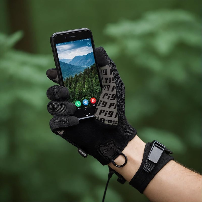 PIG Delta Utility Tactical Gloves, Touchscreen Compatible, High Dexterity, for Shooting, 1 Pair - Image 5